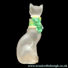 Load image into Gallery viewer, 1920s CUSSONS Miniature Cat Perfume Bottle or Flacon. Wembley Empire Exhibition Interest 1924
