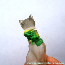 Load image into Gallery viewer, 1920s CUSSONS Miniature Cat Perfume Bottle or Flacon. Wembley Empire Exhibition Interest 1924

