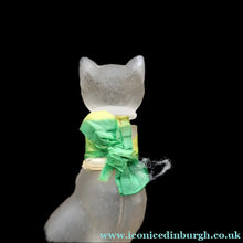 Load image into Gallery viewer, 1920s CUSSONS Miniature Cat Perfume Bottle or Flacon. Wembley Empire Exhibition Interest 1924

