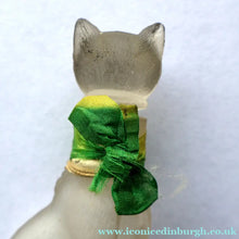 Load image into Gallery viewer, 1920s CUSSONS Miniature Cat Perfume Bottle or Flacon. Wembley Empire Exhibition Interest 1924

