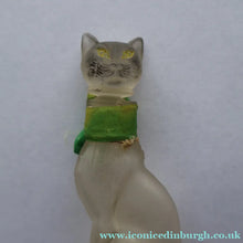 Load image into Gallery viewer, 1920s CUSSONS Miniature Cat Perfume Bottle or Flacon. Wembley Empire Exhibition Interest 1924
