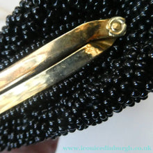 Load image into Gallery viewer, 1940s PETIT POINT &amp; GLASS BEAD Handbag or Evening Bag
