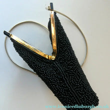 Load image into Gallery viewer, 1940s PETIT POINT &amp; GLASS BEAD Handbag or Evening Bag
