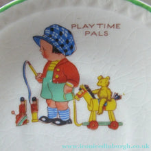 Load image into Gallery viewer, Vintage 1950s AMERSHAM Child's Nursery Tea Set. Four Place Settings
