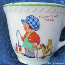 Load image into Gallery viewer, Vintage 1950s AMERSHAM Child's Nursery Tea Set. Four Place Settings
