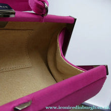 Load image into Gallery viewer, Pre-loved Philip Treacey Small Pink Handbag or Clutch Bag. Boxed with Dustbag
