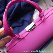 Load image into Gallery viewer, Pre-loved Philip Treacey Small Pink Handbag or Clutch Bag. Boxed with Dustbag
