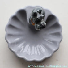 Load image into Gallery viewer, DISNEY INTEREST. Rare 1950s WADE Pin Tray with applied Wade Model of Jock (from Lady and the Tramp)
