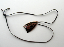 Load image into Gallery viewer, 1970s Copper and Enamel Pendant by John Leman, Scotland

