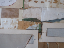 Load image into Gallery viewer, Scottish Art. Philip Reeves 1970s Abstract Collage and Mixed Media
