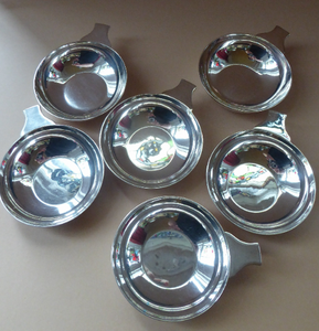 Vintage Scottish Silver Plate Tastevin