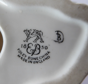 1950s FOLEY Bone China Stylised POODLE. Designed by Donald Brindley