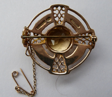 Load image into Gallery viewer, Scottish 9ct Gold Brooch 1960s by Robert Allison

