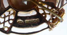 Load image into Gallery viewer, Scottish 9ct Gold Brooch 1960s by Robert Allison
