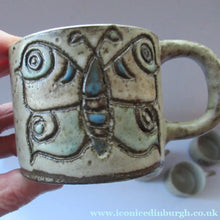 Load image into Gallery viewer, Vintage 1960s Dutch Studio Pottery Cups by Hannie Mein
