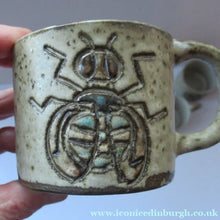 Load image into Gallery viewer, Vintage 1960s Dutch Studio Pottery Cups by Hannie Mein
