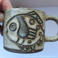 Load image into Gallery viewer, Vintage 1960s Dutch Studio Pottery Cups by Hannie Mein
