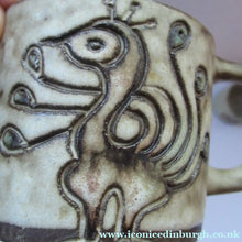 Load image into Gallery viewer, Vintage 1960s Dutch Studio Pottery Cups by Hannie Mein
