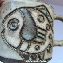Load image into Gallery viewer, Vintage 1960s Dutch Studio Pottery Cups by Hannie Mein
