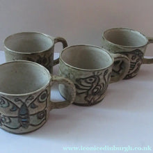 Load image into Gallery viewer, Vintage 1960s Dutch Studio Pottery Cups by Hannie Mein
