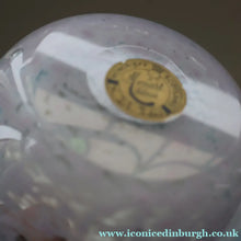 Load image into Gallery viewer, E/ Fabulous Little X ZA Shape Antique Scottish Monart Glass Bowl. With Original Paper Label on the Base 
