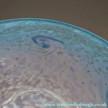 Load image into Gallery viewer, E/ Fabulous Little X ZA Shape Antique Scottish Monart Glass Bowl. With Original Paper Label on the Base 
