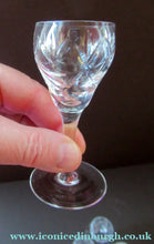 Load image into Gallery viewer, 1920s Edinburgh Crystal Liqueur Glasses
