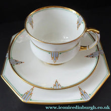Load image into Gallery viewer, Pair of 1920s PARAGON Bone China ART NOUVEAU Pattern Trio
