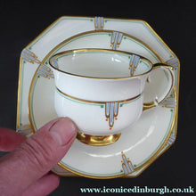 Load image into Gallery viewer, Pair of 1920s PARAGON Bone China ART NOUVEAU Pattern Trio
