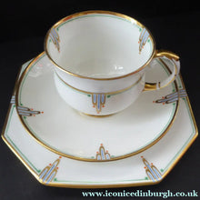Load image into Gallery viewer, Pair of 1920s PARAGON Bone China ART NOUVEAU Pattern Trio
