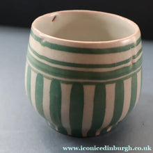 Load image into Gallery viewer, Early 1920s Poole "PORTUGUESE STRIPE" Pot. Carter, Stabler and Adams Mark
