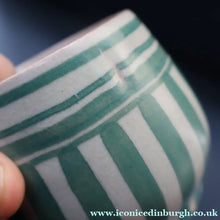 Load image into Gallery viewer, Early 1920s Poole "PORTUGUESE STRIPE" Pot. Carter, Stabler and Adams Mark
