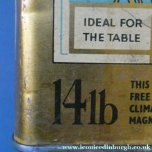 Load image into Gallery viewer, Vintage Early 1950s HUGE Cerebos Salt Storage Tin. 14 lbs Size (Height 10 Inches)
