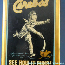 Load image into Gallery viewer, Vintage Early 1950s HUGE Cerebos Salt Storage Tin. 14 lbs Size (Height 10 Inches)
