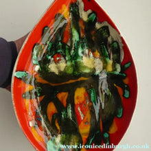Load image into Gallery viewer, 1970s Poole Delphis Shield Dish by Pamela Bevans
