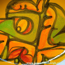 Load image into Gallery viewer, Early 1970s POOLE DELPHIS Shield Dish. Shape No. 21. Signed: CB for Cynthia Bennett
