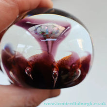 Load image into Gallery viewer, EARLY 1972 Caithness Paperweight SUNFLOWER. Designed by Colin Terris. Limited edition 500
