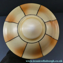 Load image into Gallery viewer, Early 20th Century Continental ART NOUVEAU / JUGENDSTIL Glass Hanging Light with Brass Fittings

