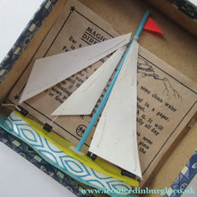 Load image into Gallery viewer, 1920s Japanese Magic Yachts in Original Box Rare
