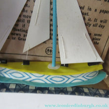 Load image into Gallery viewer, 1920s Japanese Magic Yachts in Original Box Rare
