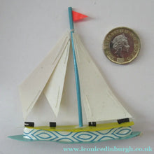 Load image into Gallery viewer, 1920s Japanese Magic Yachts in Original Box Rare
