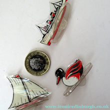 Load image into Gallery viewer, 1920s Japanese Magic Yachts in Original Box Rare
