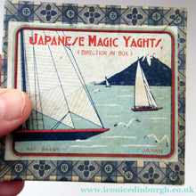 Load image into Gallery viewer, 1920s Japanese Magic Yachts in Original Box Rare
