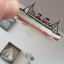 Load image into Gallery viewer, 1920s Japanese Magic Yachts in Original Box Rare
