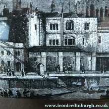 Load image into Gallery viewer, 1960s Portmeirion Black and White Ceramic Box. Tower of London

