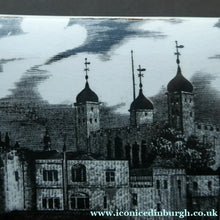 Load image into Gallery viewer, 1960s Portmeirion Black and White Ceramic Box. Tower of London
