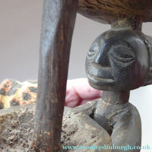 Load image into Gallery viewer, Early / Mid 20th Century LUBA Tribe (Congo - Zaire). African Carved Wood Tribal Head Rest
