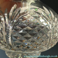 Load image into Gallery viewer, EDINBURGH CRYSTAL. Vintage 1950s Genie Bottle Shape Whisky Decanter 12 inches
