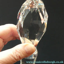 Load image into Gallery viewer, EDINBURGH CRYSTAL. Vintage 1950s Genie Bottle Shape Whisky Decanter 12 inches
