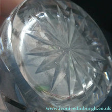 Load image into Gallery viewer, Pair of 1950s EDINBURGH CRYSTAL Tall OBAN Tumblers. Height 4 1/8 inches 

